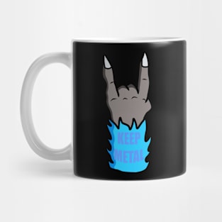 Metal finger Mug